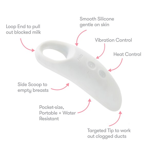 Frida Mom 2-in-1 Lactation Massager