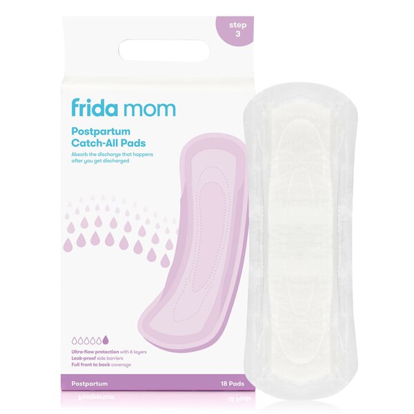 Frida Mom Postpartum Catch-All Pads, 18 CT