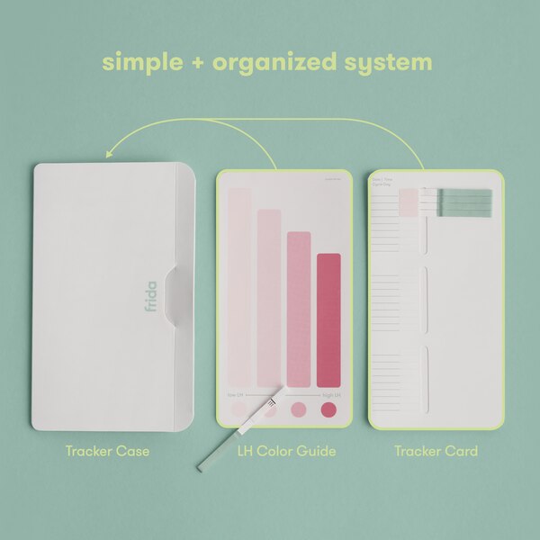 Frida Fertility Ovulation + Pregnancy Test and Track Set