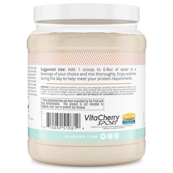 Alani Nu Whey Protein Powder, Gluten-Free, Low Fat Blend of Fast-digesting Protein, 15 Servings
