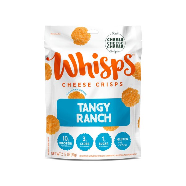 Whisps Tangy Ranch  Cheese Crisps, 2.12 oz