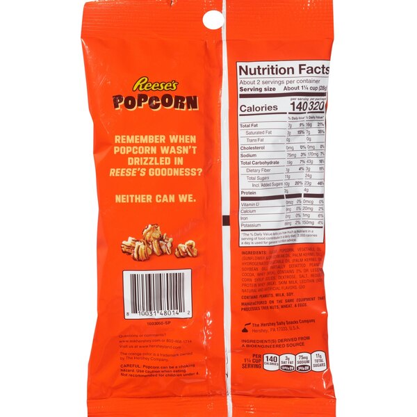 Reese's Drizzled Popcorn,  2.25 Oz