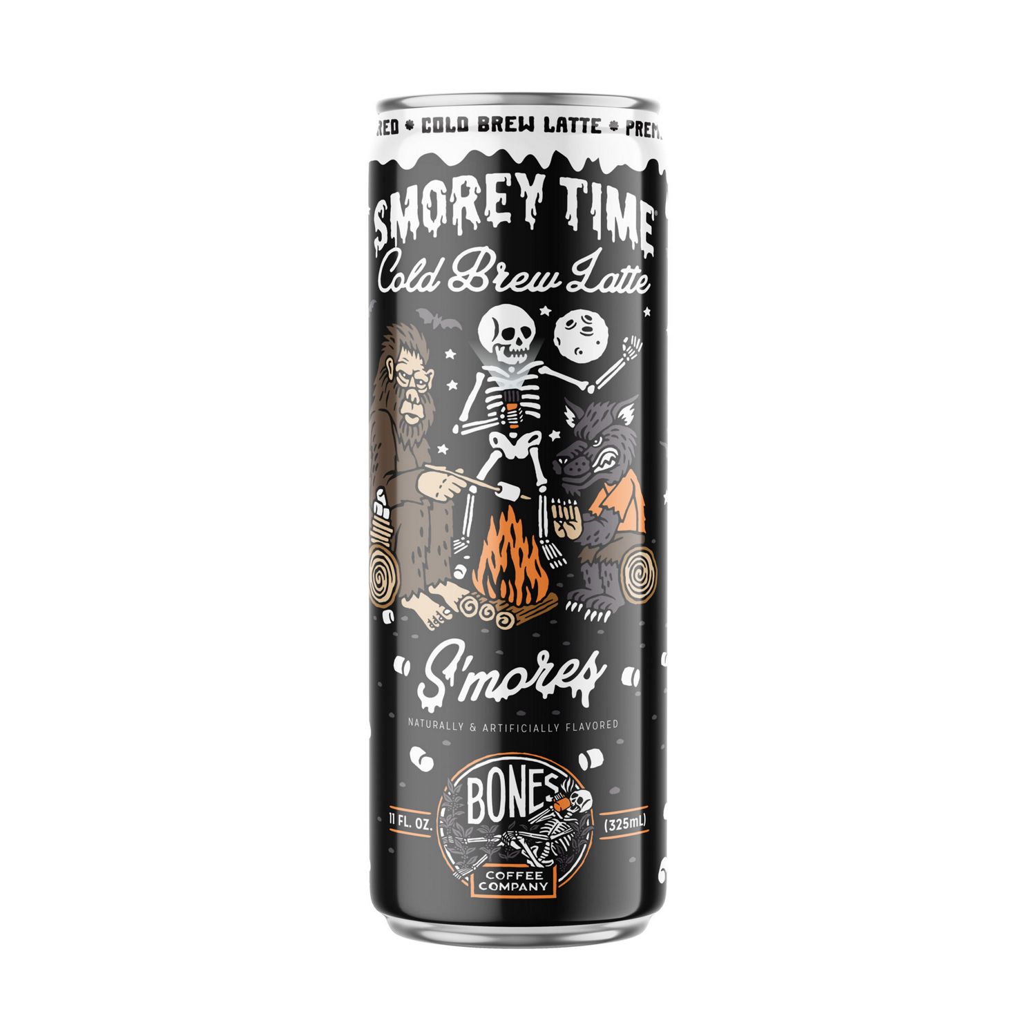 Bones, Coffee S'morey Time Cold Brew Latte 11 oz