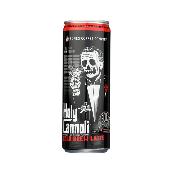 Bones Coffee, Holy Cannoli Cold Brew Latte, 11oz