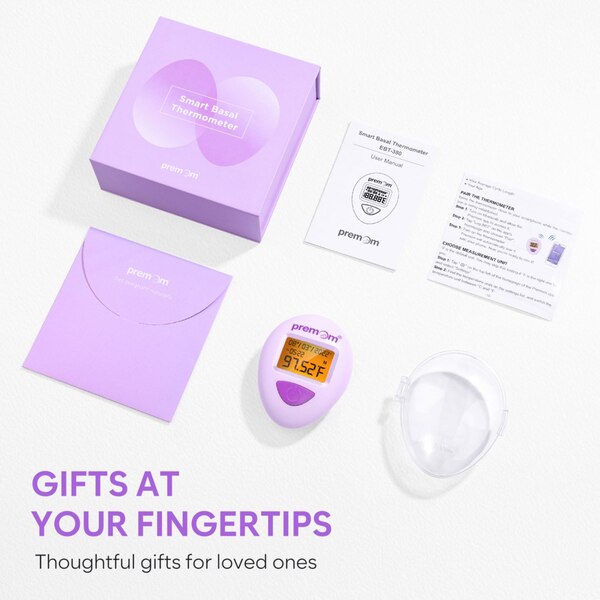 Premom Smart Basal Thermometer Fertility Tracker - EBT-380