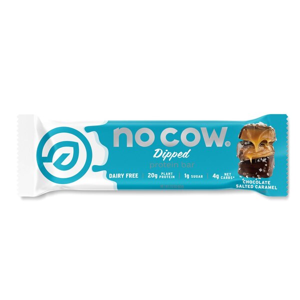 NO COW DIPPED CHOCOLATE SALTED CARAMEL PROTEIN BAR