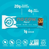 NO COW DIPPED CHOCOLATE SALTED CARAMEL PROTEIN BAR, thumbnail image
