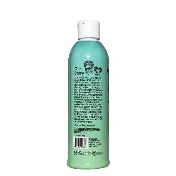 Breath of Fresh Hair by Urban Hydration Curl & Twist Styling Lotion, 8 OZ