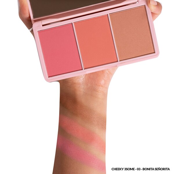 Kimchi Chic Beauty Cheeky 3some Powder Blush Palette