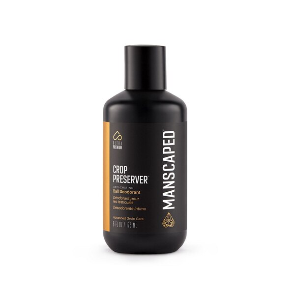 MANSCAPED Crop Preserver Anti-Chafing Ball Deodorant, 4 OZ