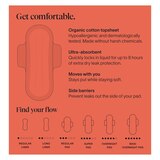 Cora Organic Ultra Thin Period Pads, Regular, 32 CT, thumbnail image