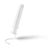 Cora 100% Organic Cotton Bio PE Applicator Tampons, L/R/S, 48 CT, thumbnail image