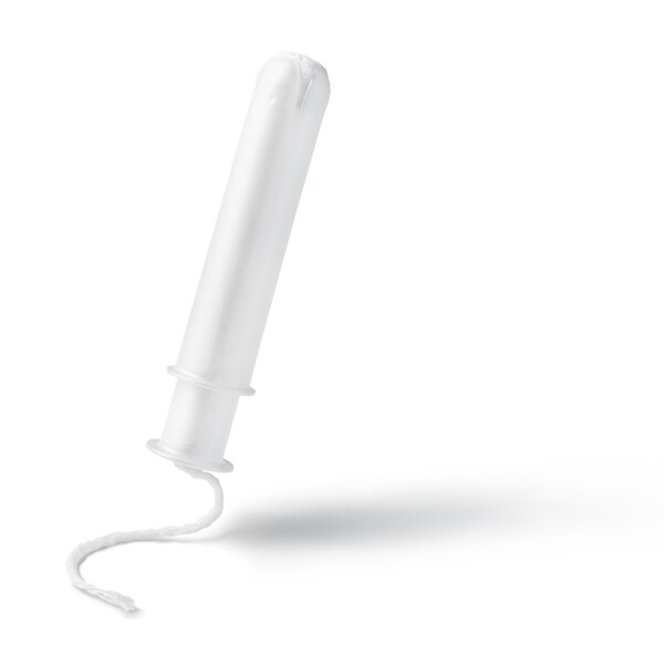 Cora 100% Organic Cotton Bio PE Applicator Tampons, L/R/S, 48 CT