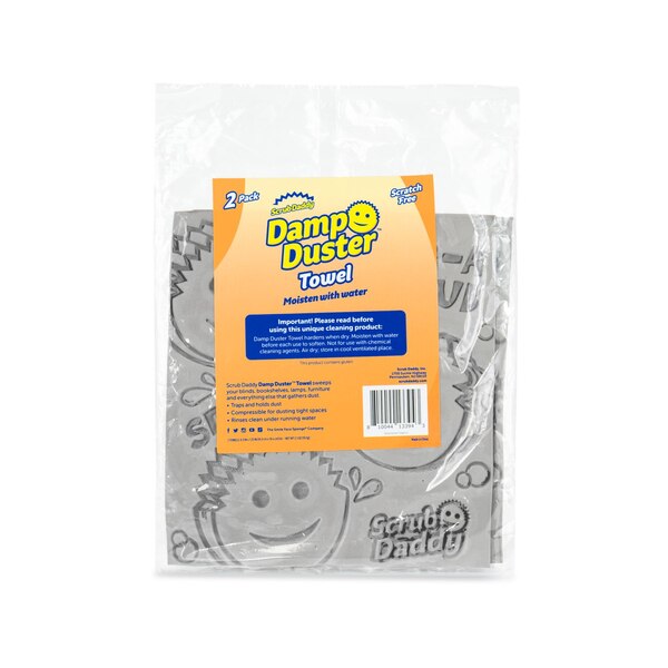 Scrub Daddy Damp Duster Towel, 2 ct