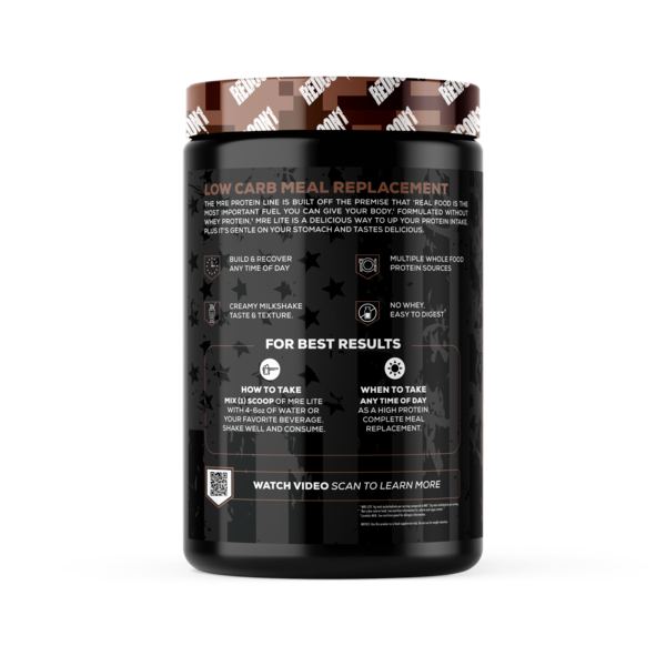 Redcon1 MRE Lite, Chocolate, 20 Servings