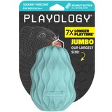 Playology Squeaky Pinecone Dog Toy, Peanut Butter Scented, 4.5 in, thumbnail image