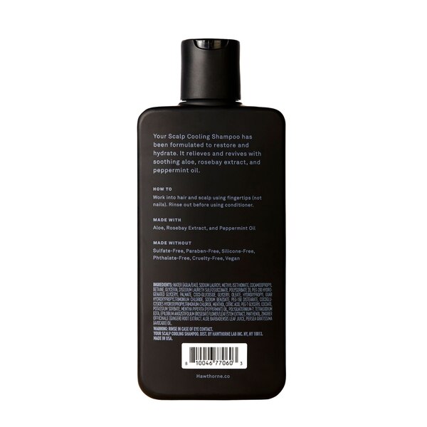 Hawthorne Men's Scalp Cooling Shampoo, 8 OZ