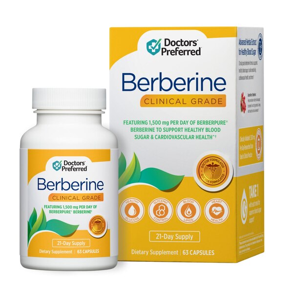 Doctors' Preferred Clinical Grade Berberine, 63 CT