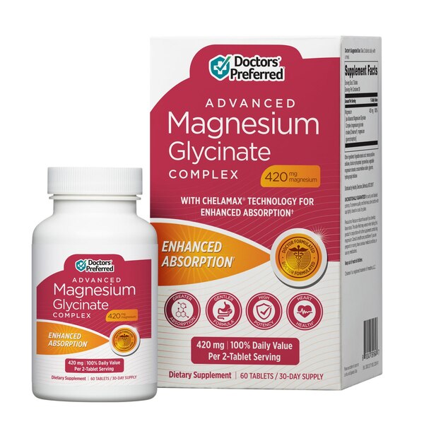 Doctors Preferred Enhanced Absorption Magnesium Glycinate
