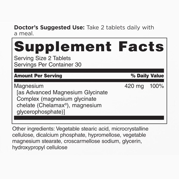 Doctors Preferred Enhanced Absorption Magnesium Glycinate