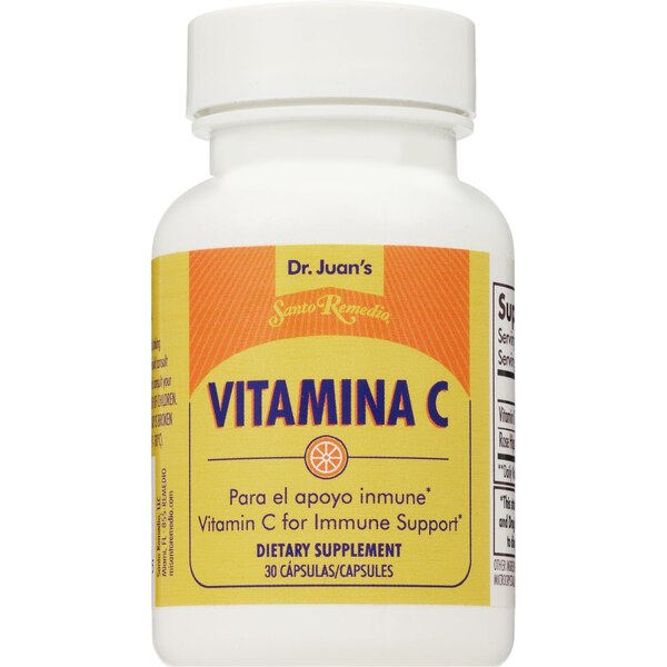 Santo Remedio Vitamin C, 500 mg, 30 CT