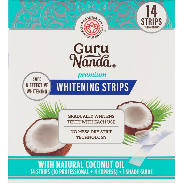 Guru Nanda Sig-Nature Whitening Strips, 14 CT