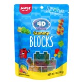 Amos, 4D Gummy Blocks, 7 Oz, thumbnail image