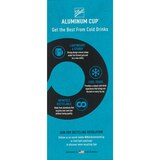 Ball Aluminum Recyclable Party Cups, 20 oz, 10 ct, thumbnail image