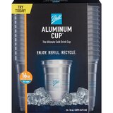 Ball Aluminum Recyclable Party Cups, 16 oz, 24 ct, thumbnail image