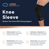 Copper Compression Knee Sleeve, thumbnail image