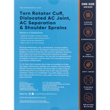 Copper Compression Shoulder Brace, One Size, thumbnail image