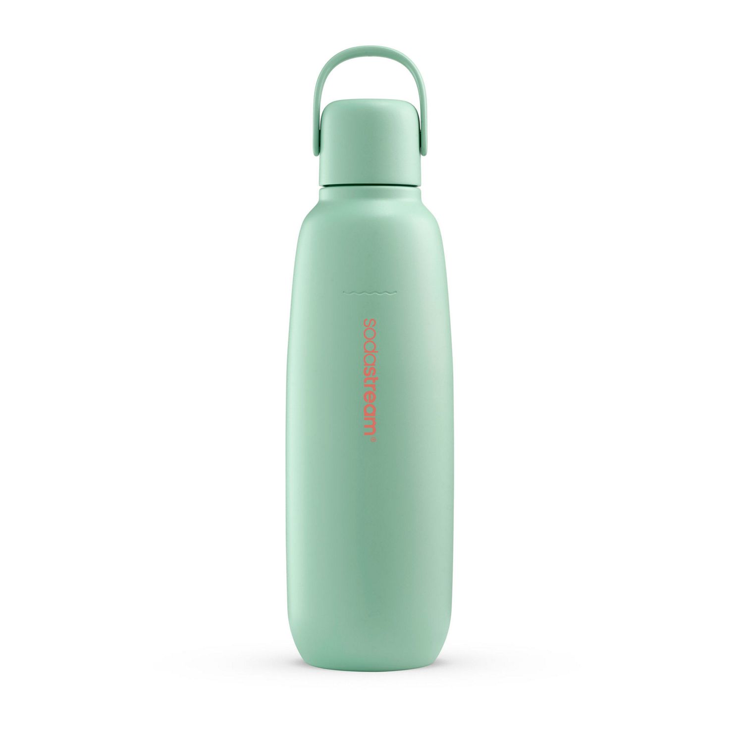 SodaStream, All Metal Bottles, Mint Colored, 14.9 oz