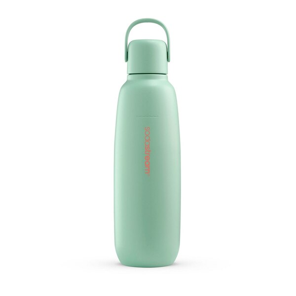 SodaStream, All Metal Bottles, Mint Colored, 14.9 oz