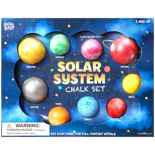 Anker Play 9-Piece Solar System Chalk Set