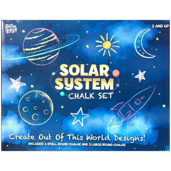 Anker Play 9-Piece Solar System Chalk Set