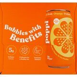 Poppi Prebiotic Soda, Orange, 4 ct, 12 oz, thumbnail image