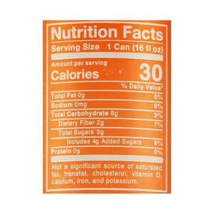 Poppi Prebiotic Soda, Orange, 16 oz