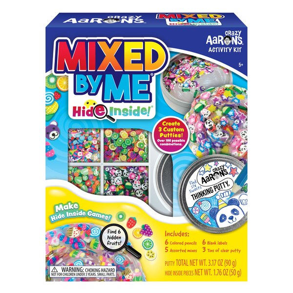 Crazy Aaron's Hide Inside! Mixed by Me Thinking Putty Activity Kit