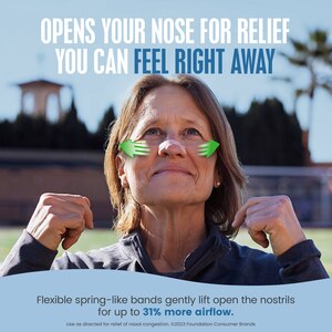 Breathe Right Extra Strength Nasal Strips, Tan, 26 CT