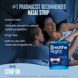 Breathe Right Nasal Strips, Tan, 30 CT, thumbnail image