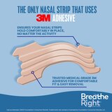 Breathe Right Extra Strength Nasal Congestion Strips, Tan, 44 CT, thumbnail image