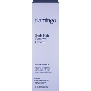 Flamingo Body Hair Removal Cream, 6.76 OZ