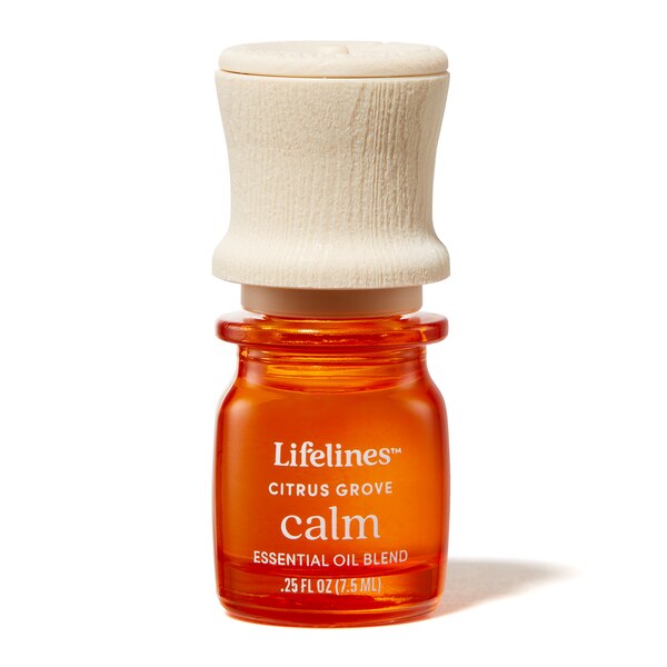 Lifelines Citrus Grove Calm Essential Oil Blend, Bergamot & Vanilla Scent, 0.25 oz