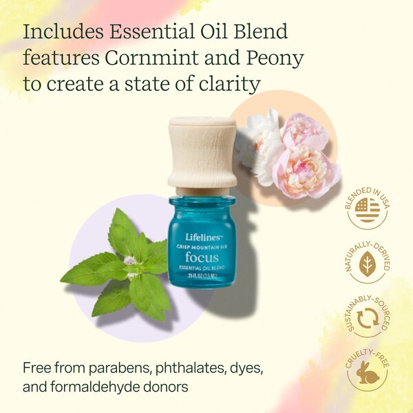 Lifelines Shower Diffuser plus Essential Oil Blend