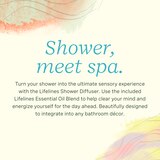 Lifelines Shower Diffuser plus Essential Oil Blend, thumbnail image
