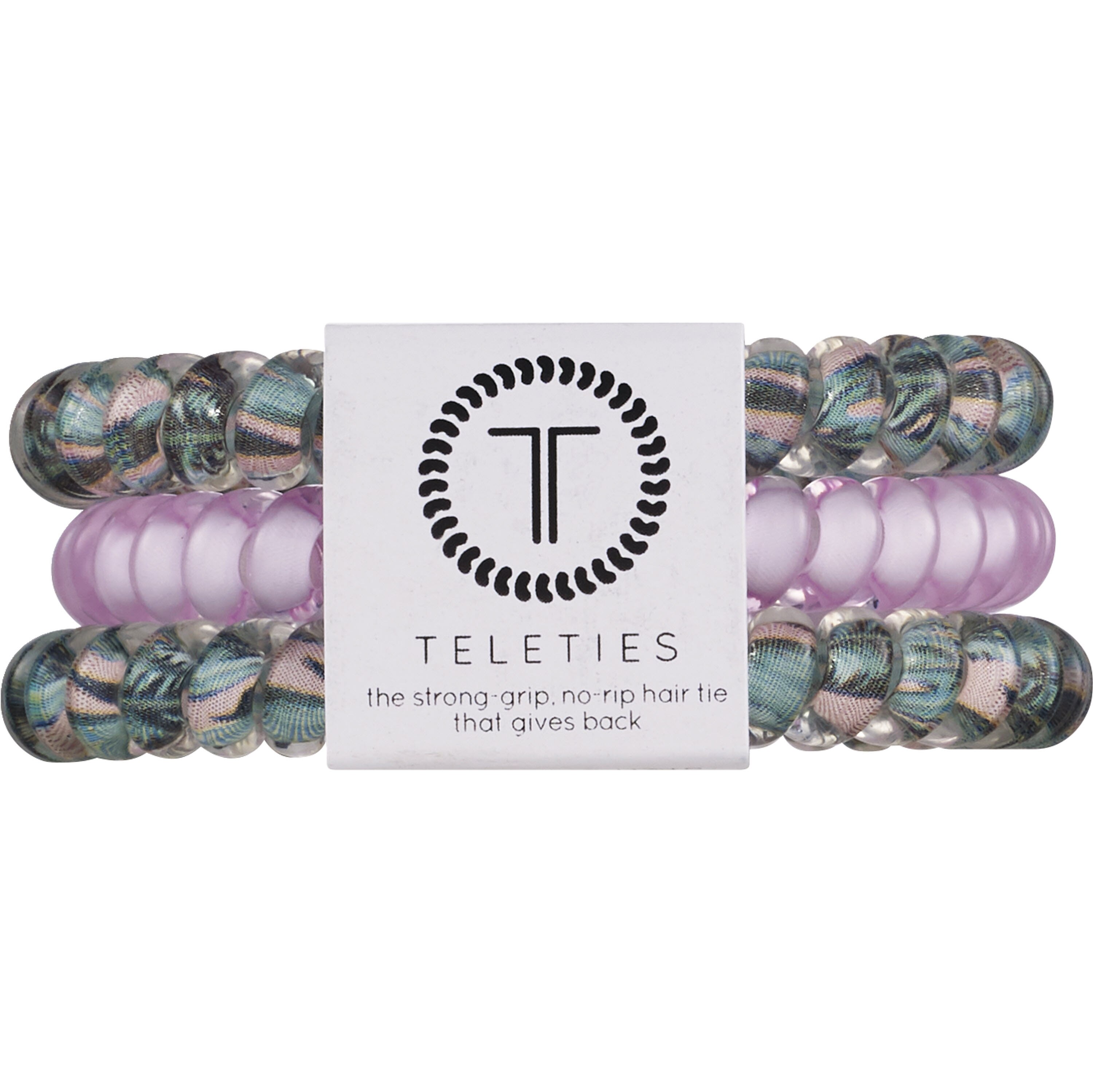 Teleties Hair Ties, 3CT (Assorted Colors)
