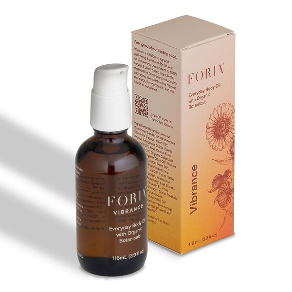 Foria Everyday Body Oil with Organic Botanicals, 3.9 FL OZ