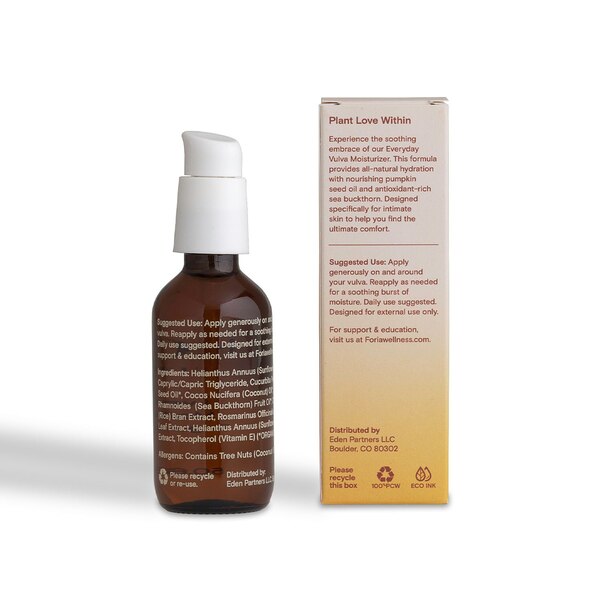 Foria Everyday Vulva Moisturizer, 1.7 FL OZ