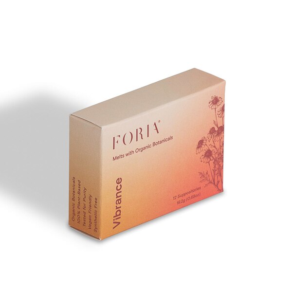 Foria Melts with Organic Botanicals, 12 CT