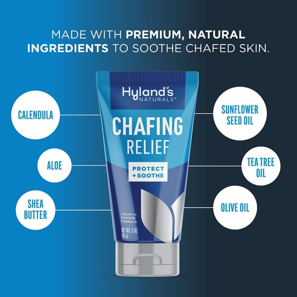 Hyland's Chafing Relief Cream to Powder Formula, 3 OZ